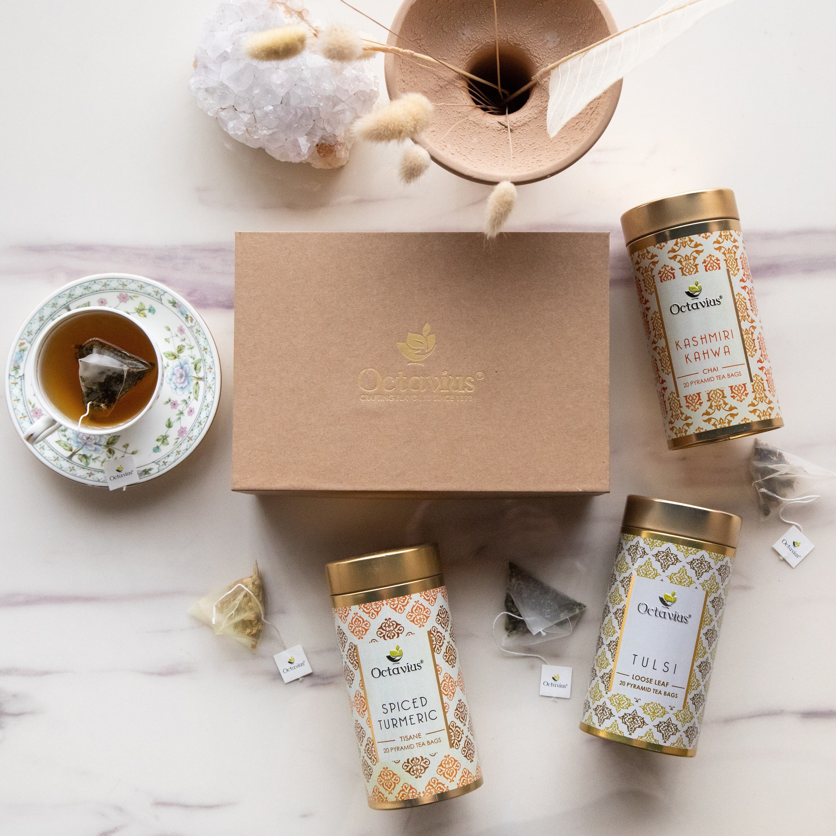 Gourmet Tea Collection- Immunity tea (3 Tins)