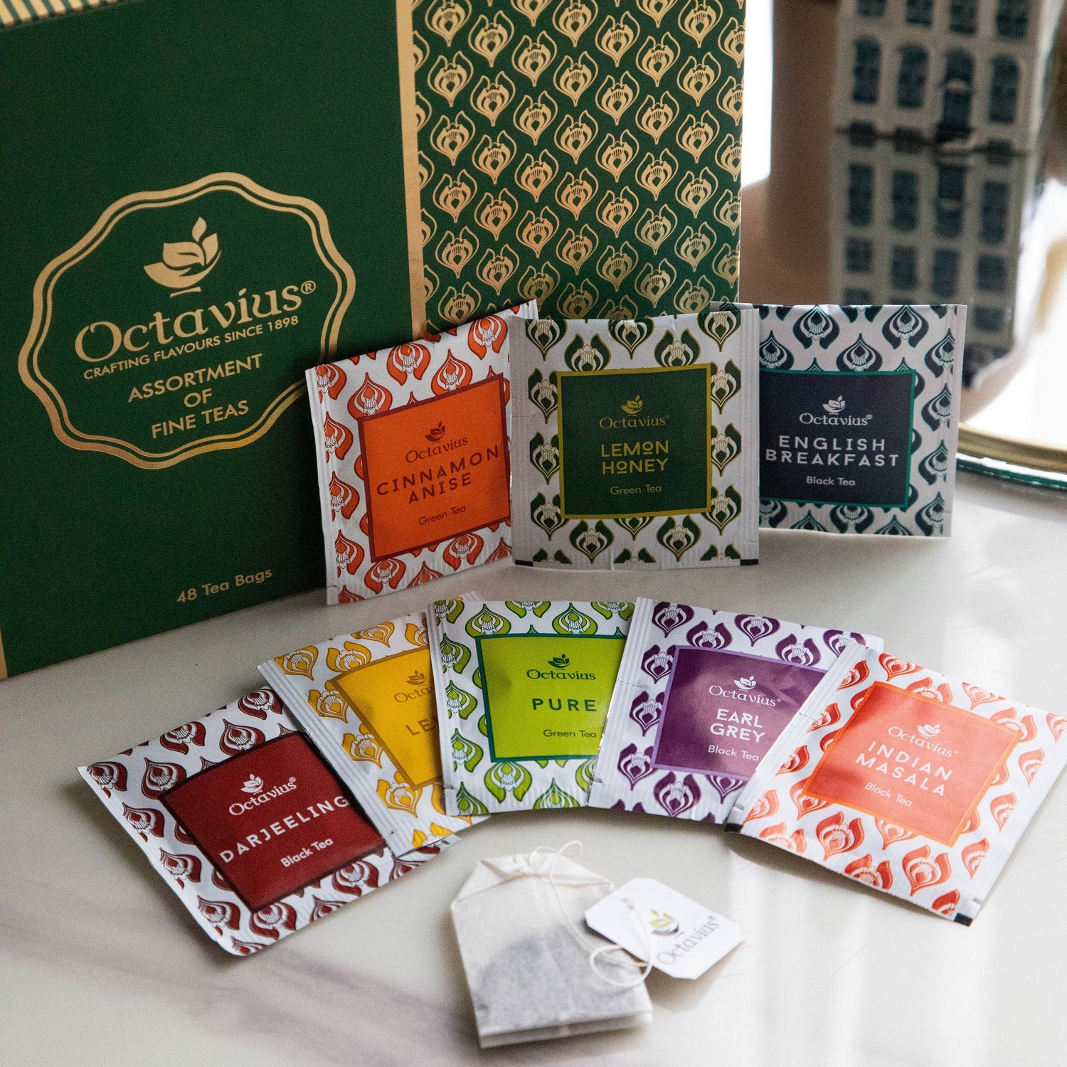Assortment of Fine Teas - 48 Teabags