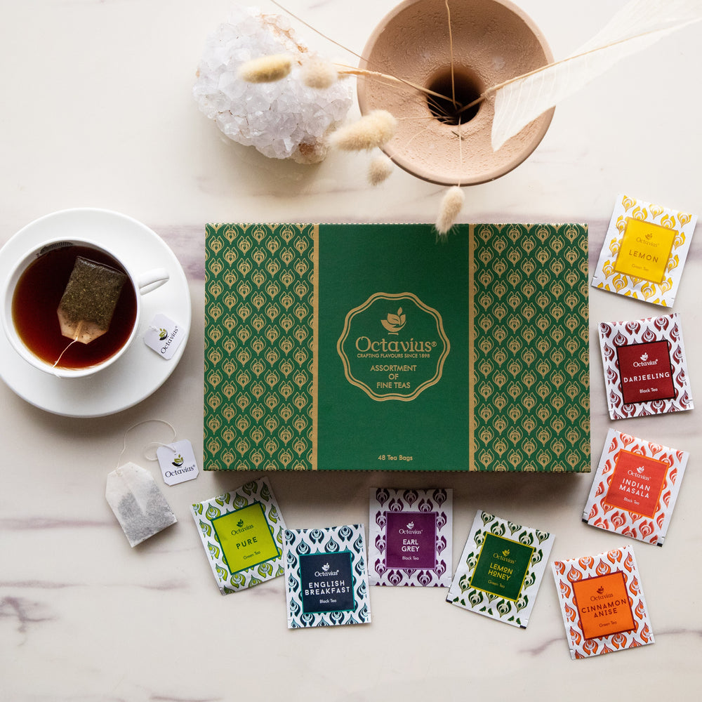 Buy Octavius 60 Black  Green Teabags  30 Instant Tea Premix Online at  Best Price in India