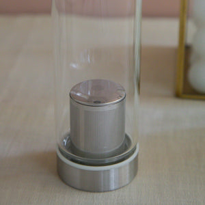 
                  
                    Load image into Gallery viewer, Borosilicate Glass Bottle With Infuser - 520ML
                  
                