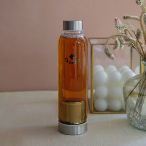 
                  
                    Load image into Gallery viewer, Borosilicate Glass Bottle With Infuser - 520ML
                  
                