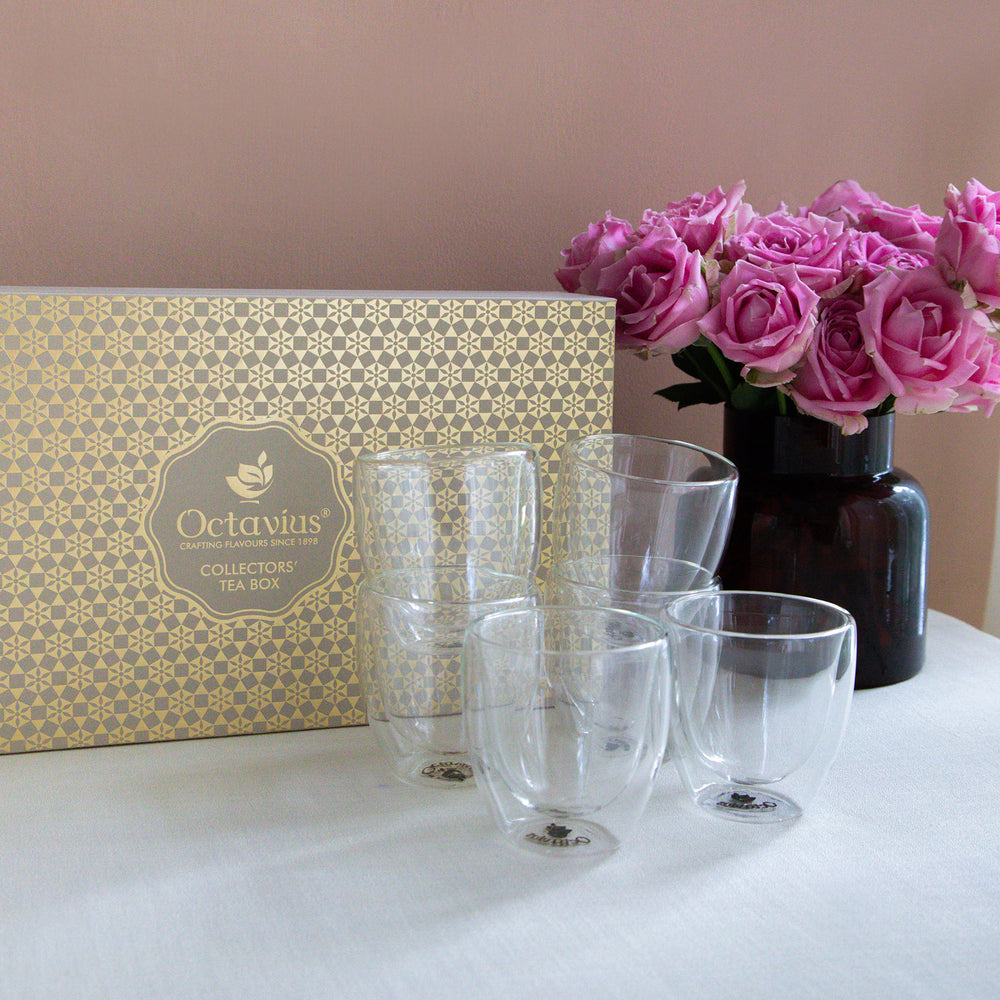 Collector's Tea Box - Double Wall Glass Set