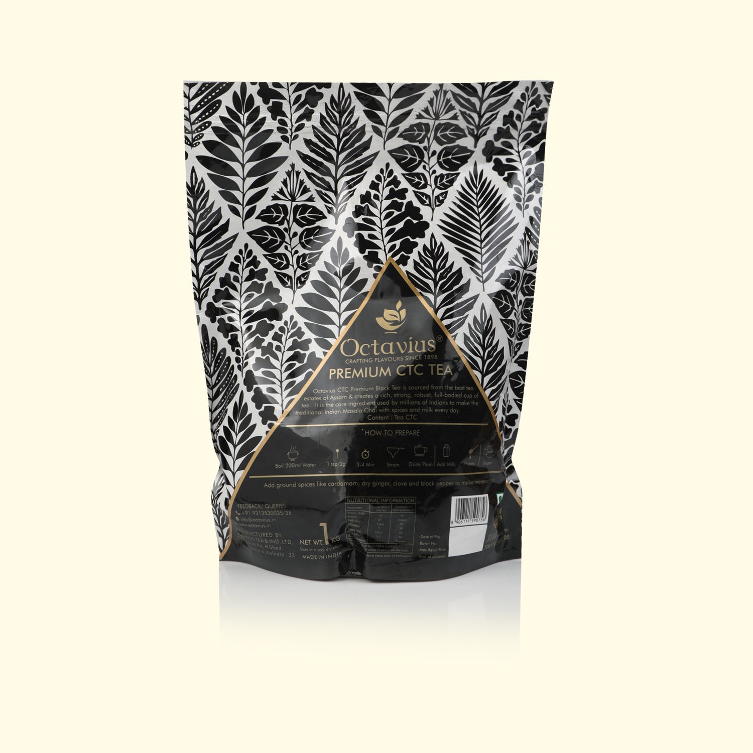 Premium CTC Black Tea - 1Kg ( PACK OF 2 )