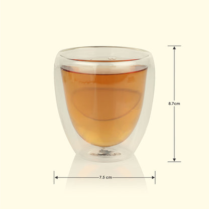 Double Walled Borosilicate Glass
