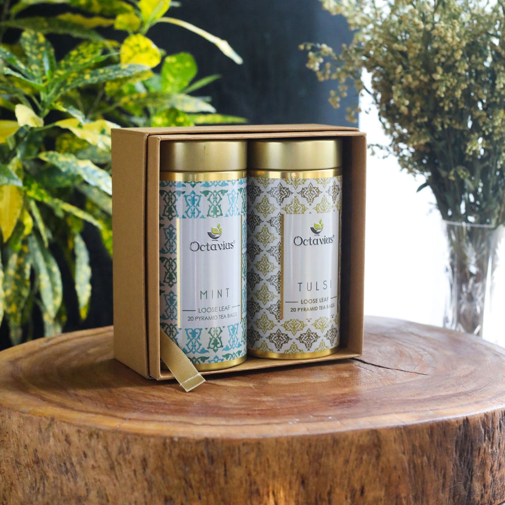 Gourmet Tea Collection-Pristine Greens (2 Tins)