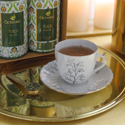 Gourmet Tea Collection-Truly Tulsi Green Teas (3 Tins)