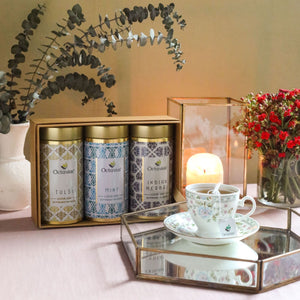 
                  
                    Load image into Gallery viewer, Gourmet Tea Collection-Uplifting Tea Infusions (3 Tins)
                  
                