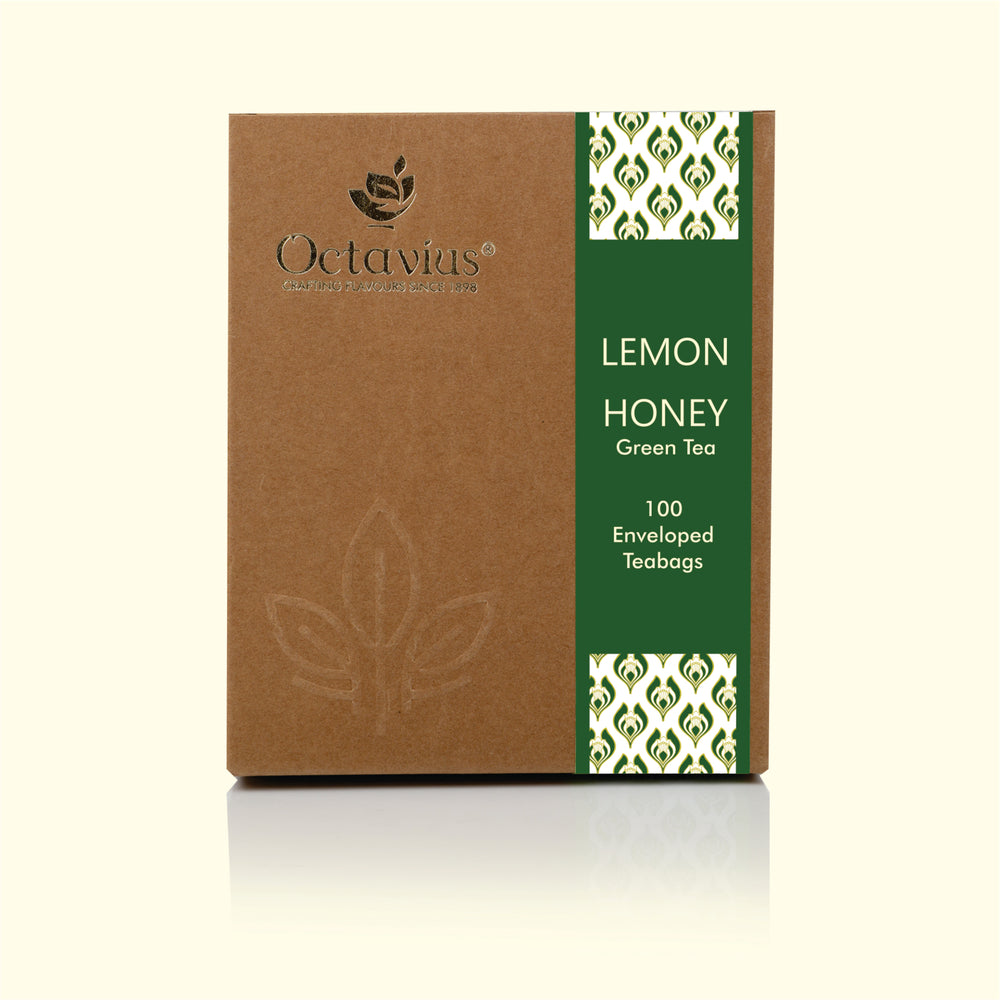 
                  
                    Load image into Gallery viewer, Lemon Honey Green Tea - 100 Enveloped Teabags
                  
                