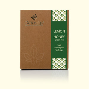 
                  
                    Load image into Gallery viewer, Lemon Honey Green Tea - 100 Enveloped Teabags
                  
                