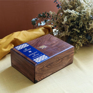 
                  
                    Load image into Gallery viewer, Assortment of Fine Teas- 90 Teabags in Sheesham Wood Box
                  
                