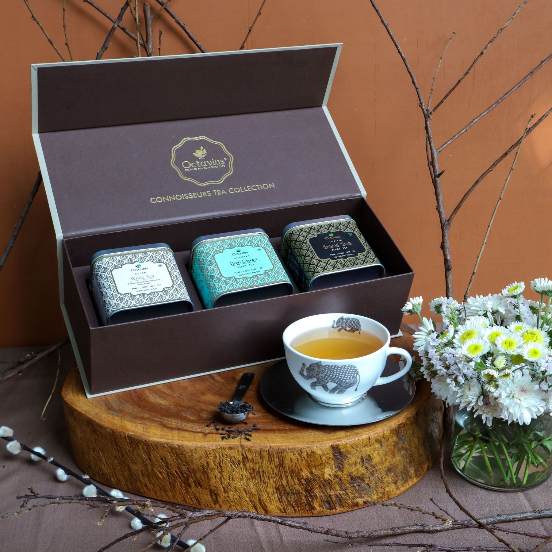 Buy Indian Tea Assortment- Three Teas Online at Octavius