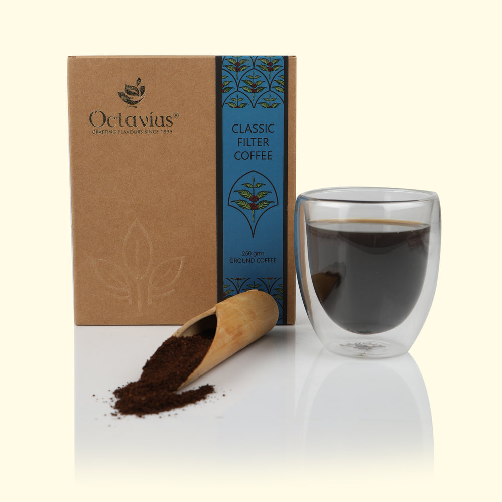 Premium South Indian Filter Coffee in Kraft Box - 250 gms