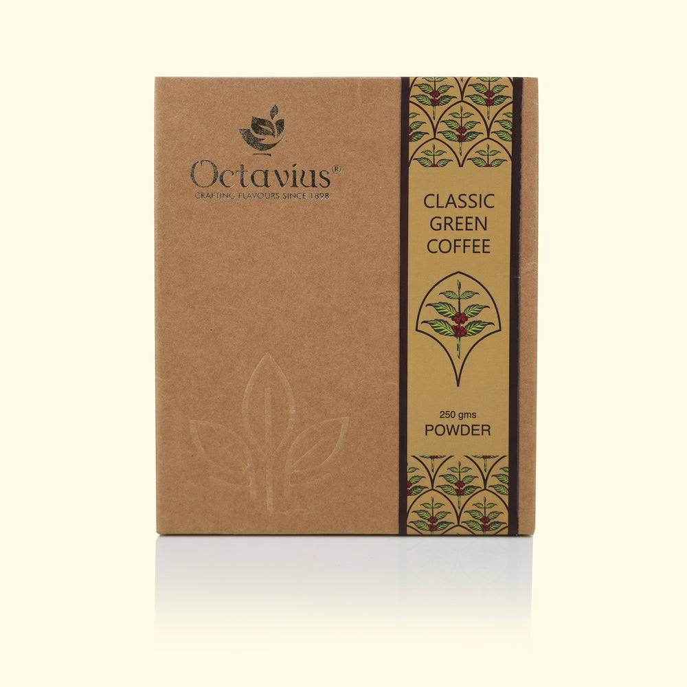 
                  
                    Load image into Gallery viewer, Classic Green Coffee Powder in Kraft Box - 250 Gms
                  
                