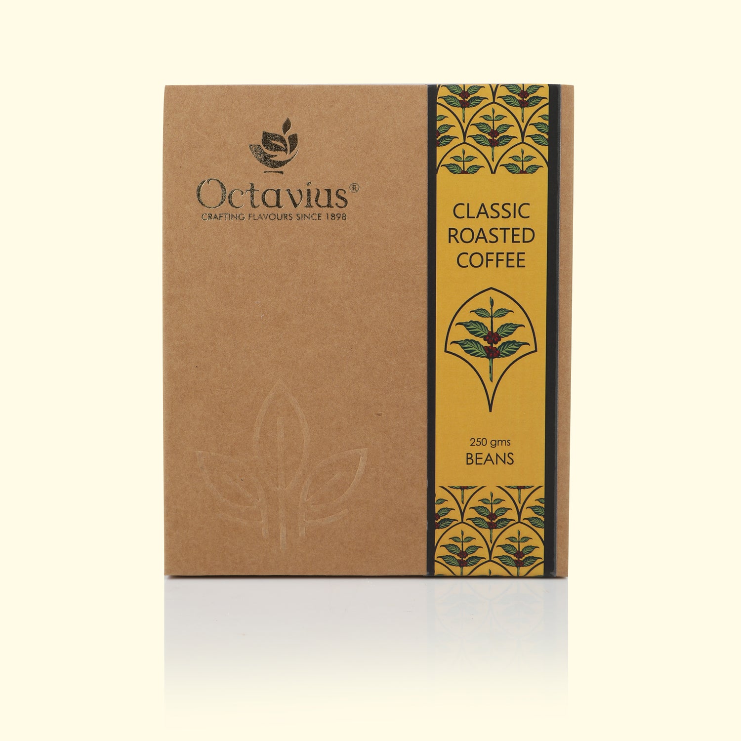 Roasted Coffee Beans in Kraft box - 250 grams