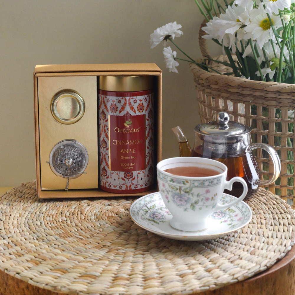 Tea Essentials-Sweet & Spicy (Cinnamon & Star Anise Green Tea)