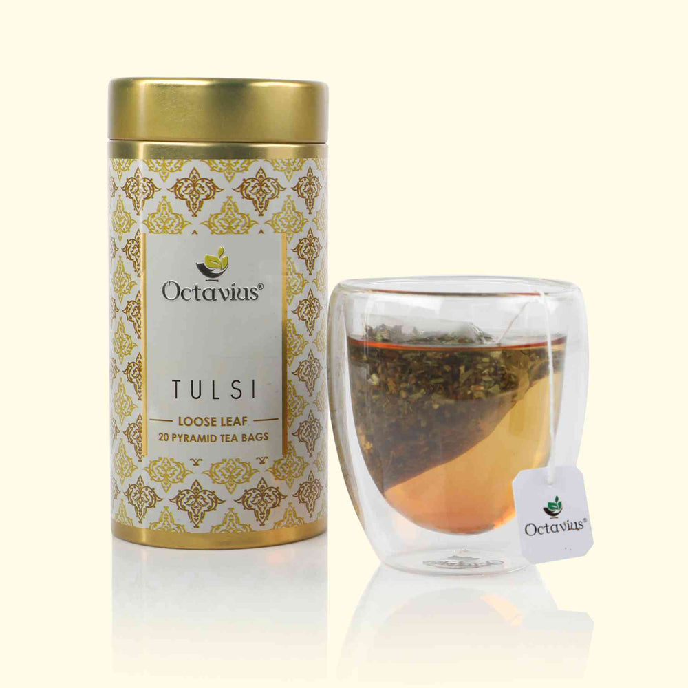Tulsi Green Tea (20 Pyramid Tea Bags)