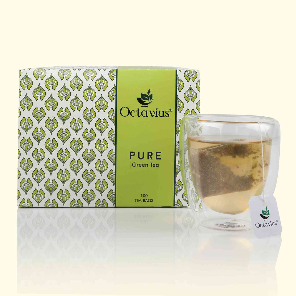 Pure Green tea - 100 Unenveloped Teabags